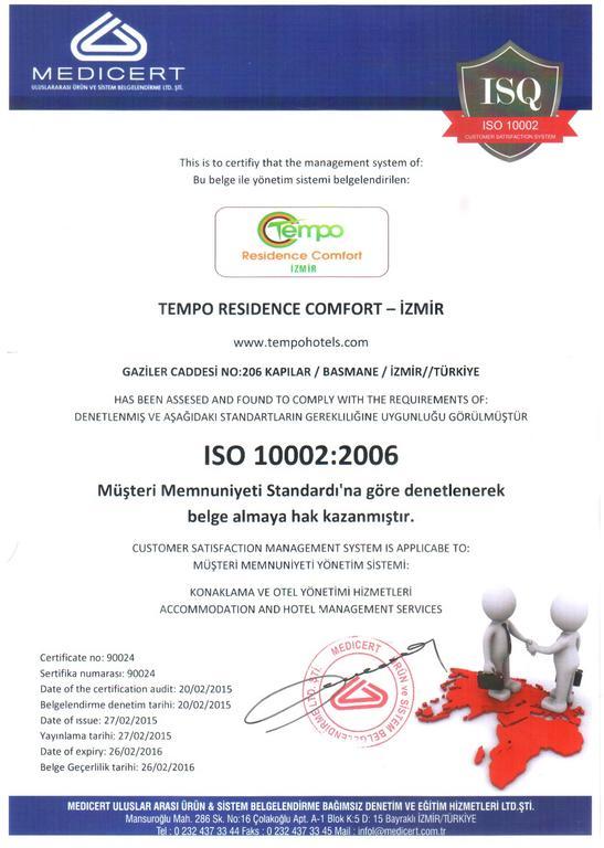 Tempo Residence Comfort Izmir Eksteriør billede